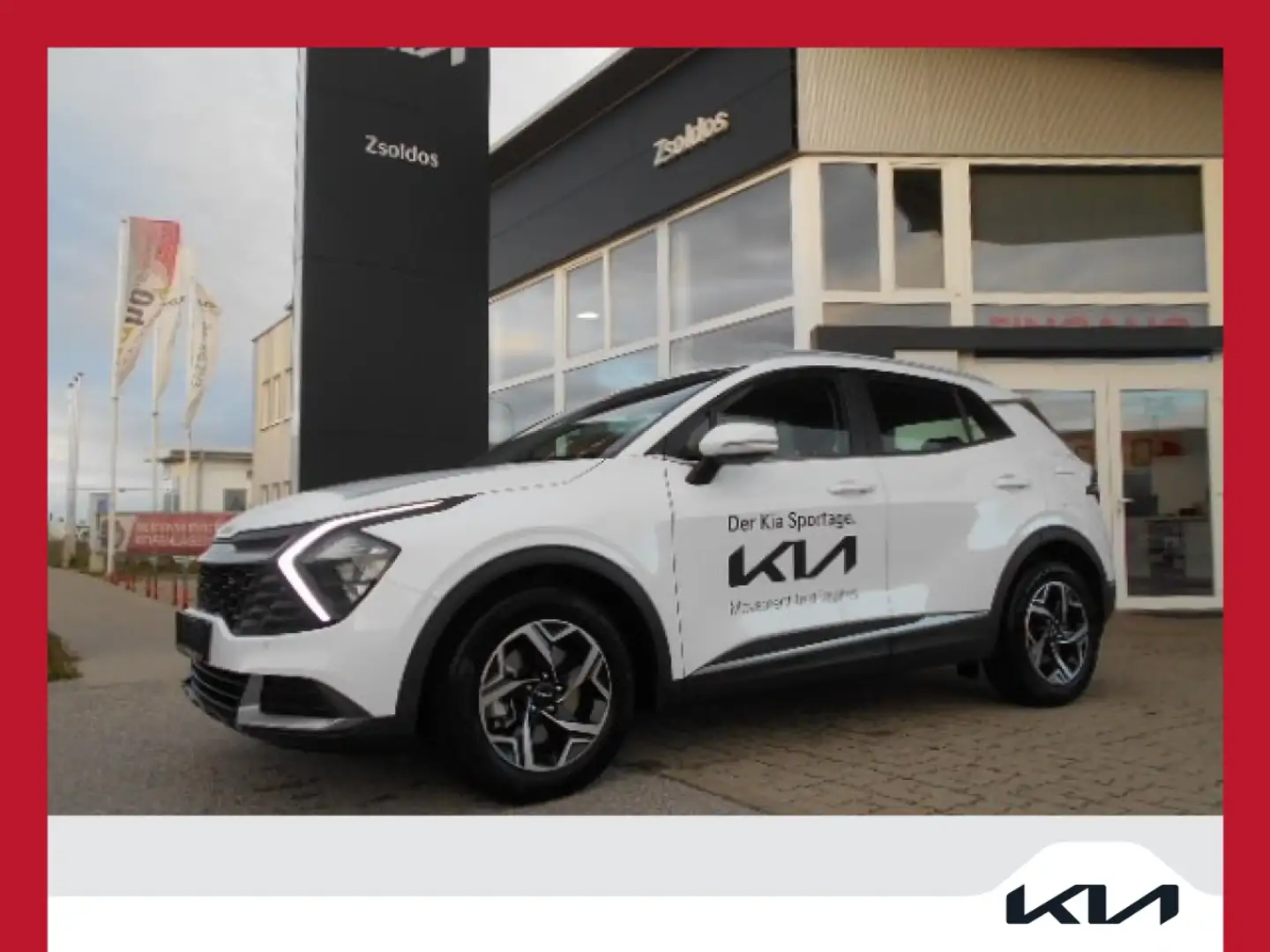 Kia Sportage 1,6 CRDI 48V Silber DCT Weiß - 1