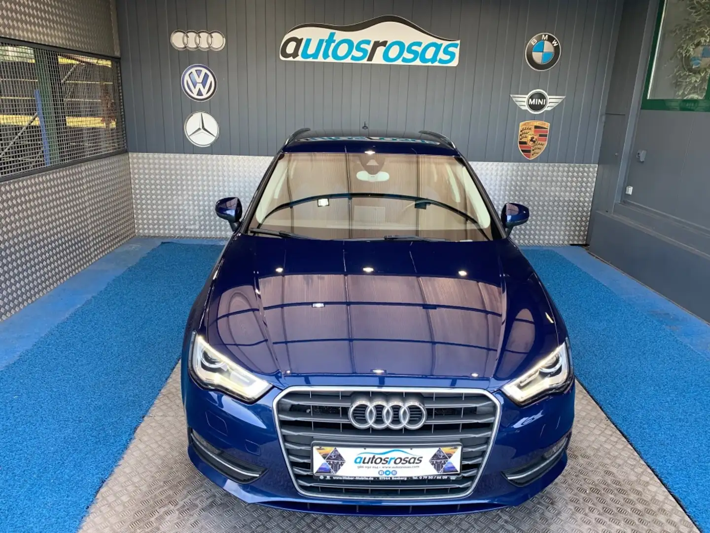 Audi A3 Sportback 2.0TDI CD Ambition 150 Azul - 2