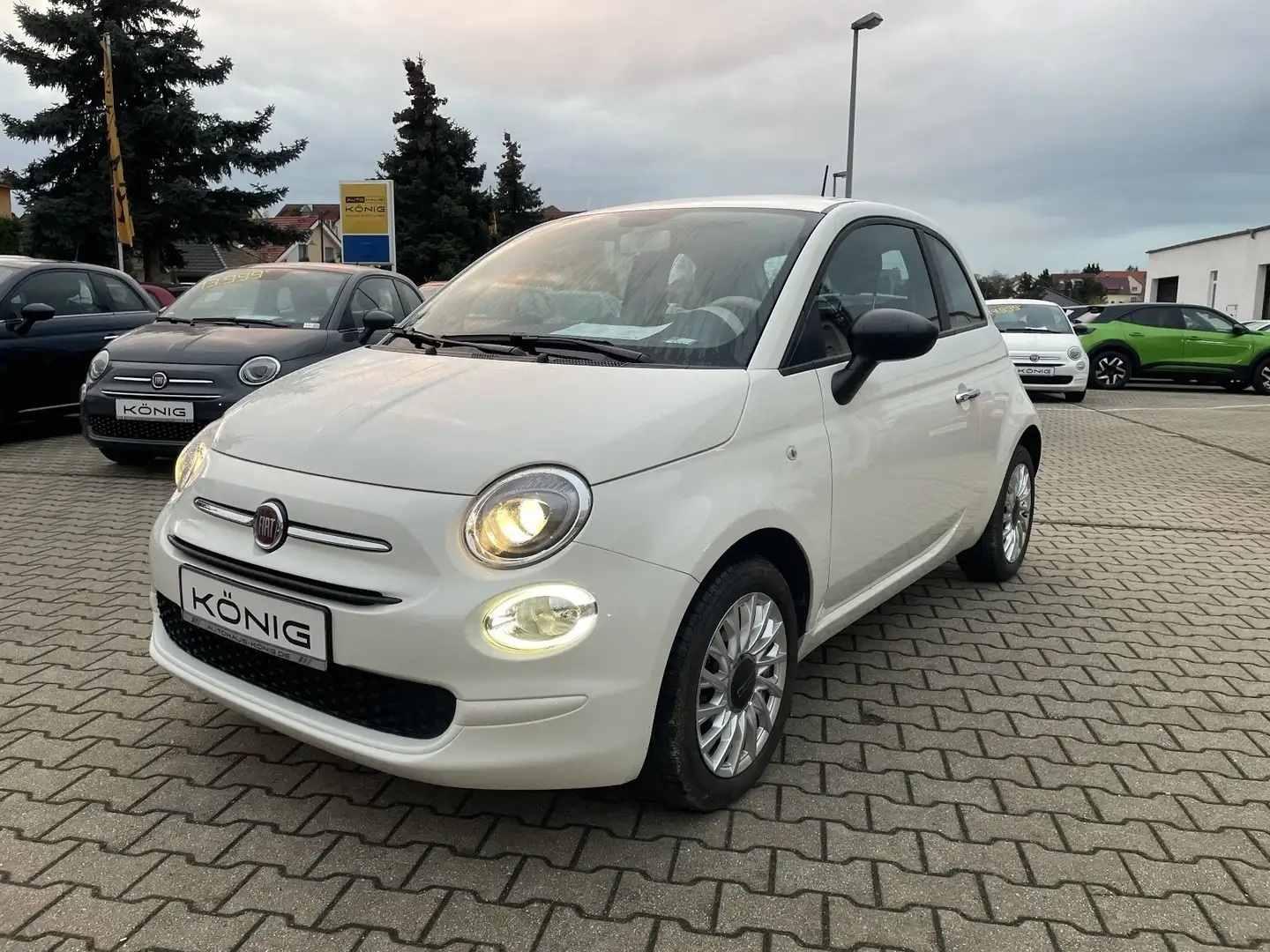 Fiat 500 1.0 Klima*Carplay*Einparkhilfe Weiß - 1