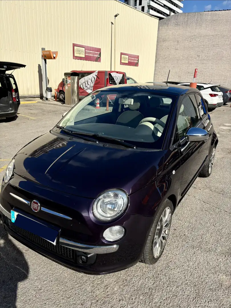 Fiat 500 0.9 T TwinAir Lounge 85 Burdeos - 2