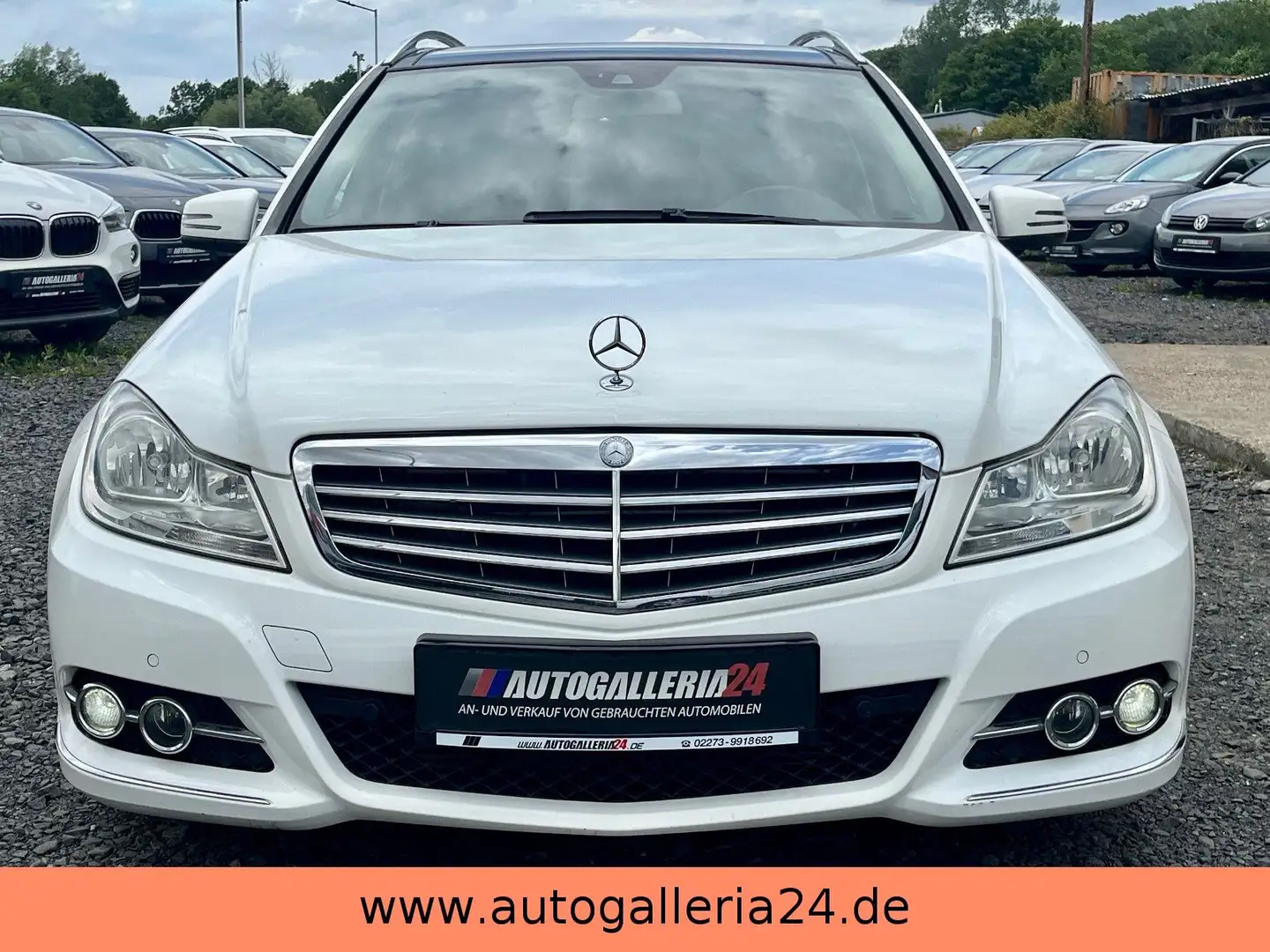 Mercedes-Benz C 250 CDI 4MATIC Aut. Navi Leder Pano Standhzg Weiß - 2