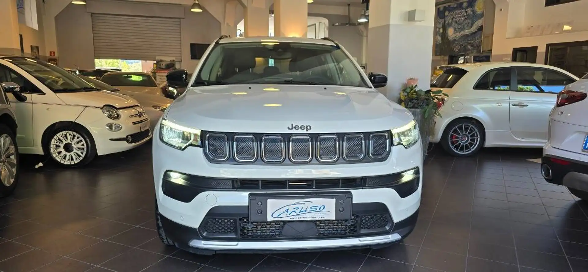 Jeep Compass 1.6 mjt Limited 2wd 130cv *GAR JEEP 2ANNI* Bianco - 2