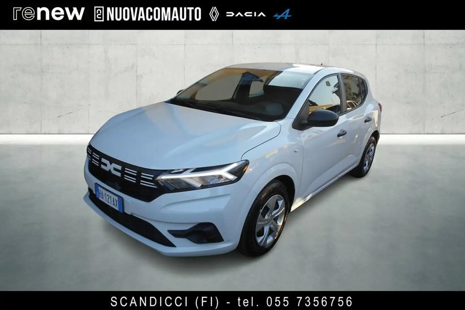 Dacia Sandero Stepway 1.0 tce Essential 90cv Blanc - 1