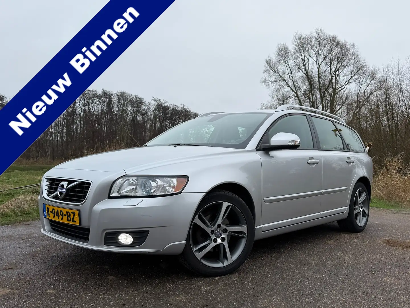 Volvo V50 2.0 Classic / Leder / Clima / Stoelverwarming / Xe Grau - 1