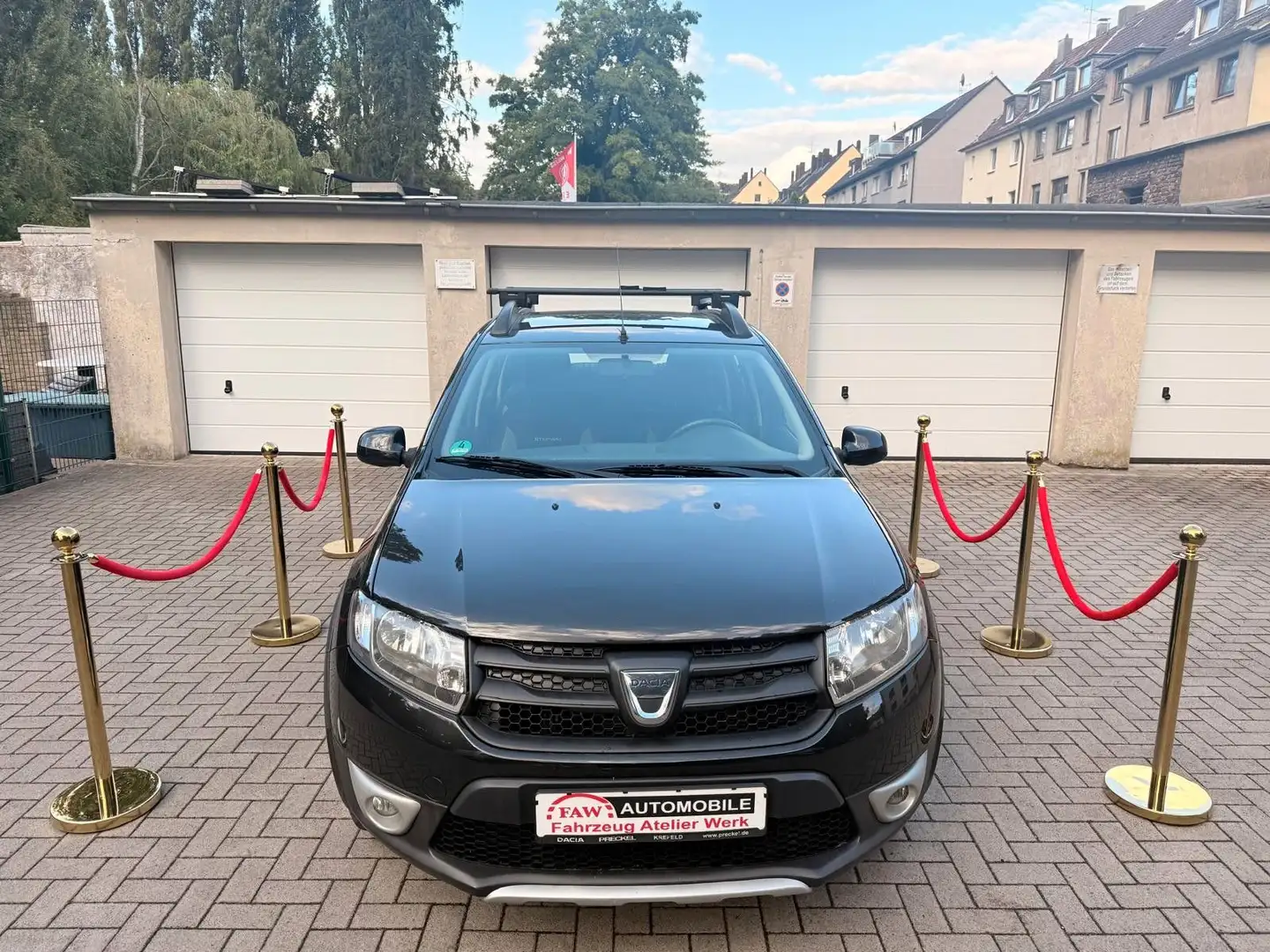 Dacia Sandero II Stepway Ambiance/1.Hand/Klima/Alu... Schwarz - 1