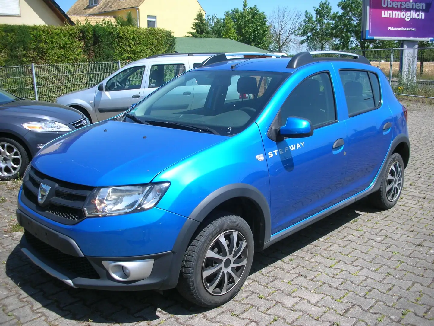 Dacia Sandero Stepway Ambiance -1.HAND/SCHECKHEFTGEPFLEGT- Blau - 1