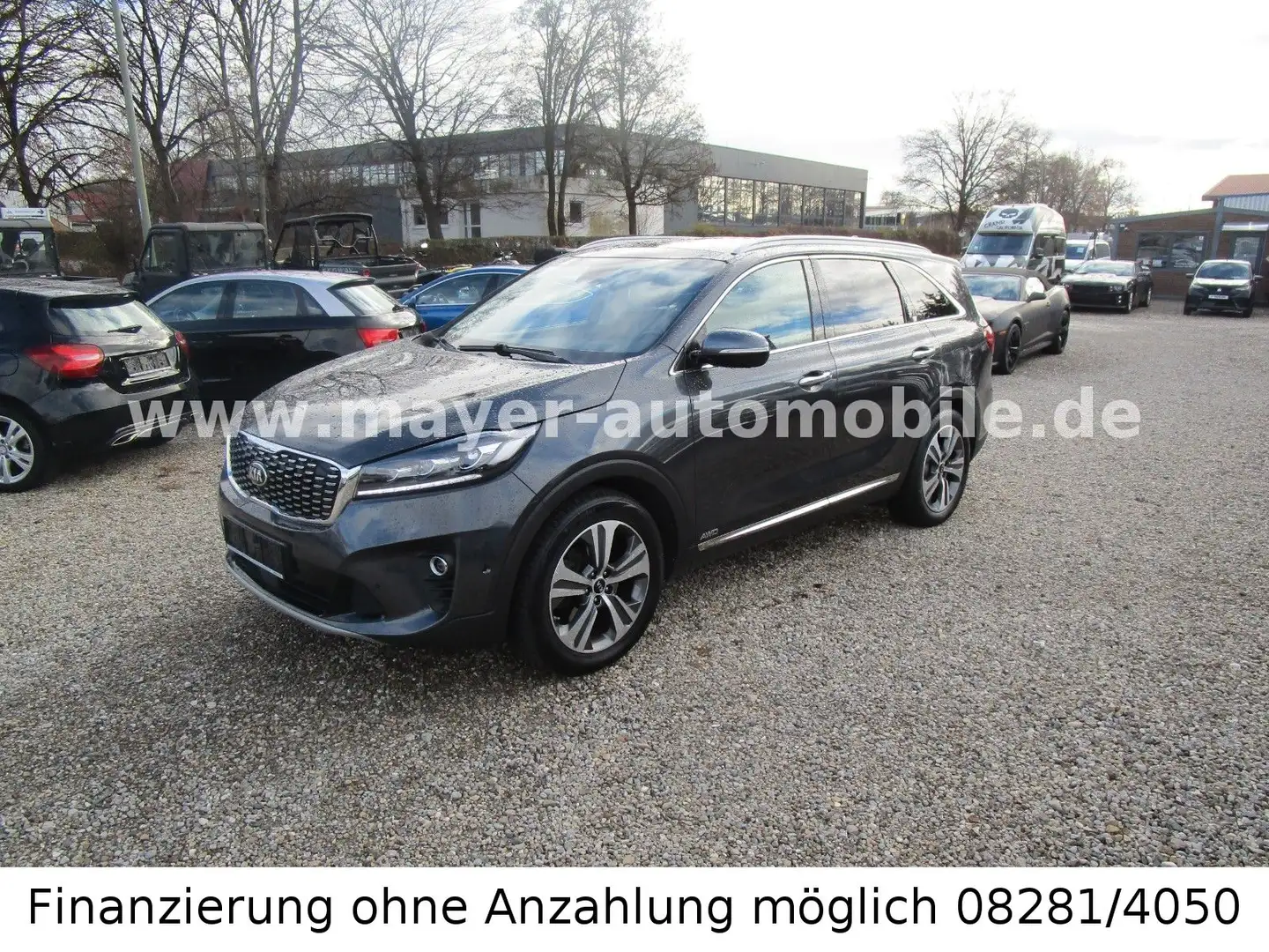 Kia Sorento Platinum Edition 4WD*Standheizung*AHK* Grau - 1