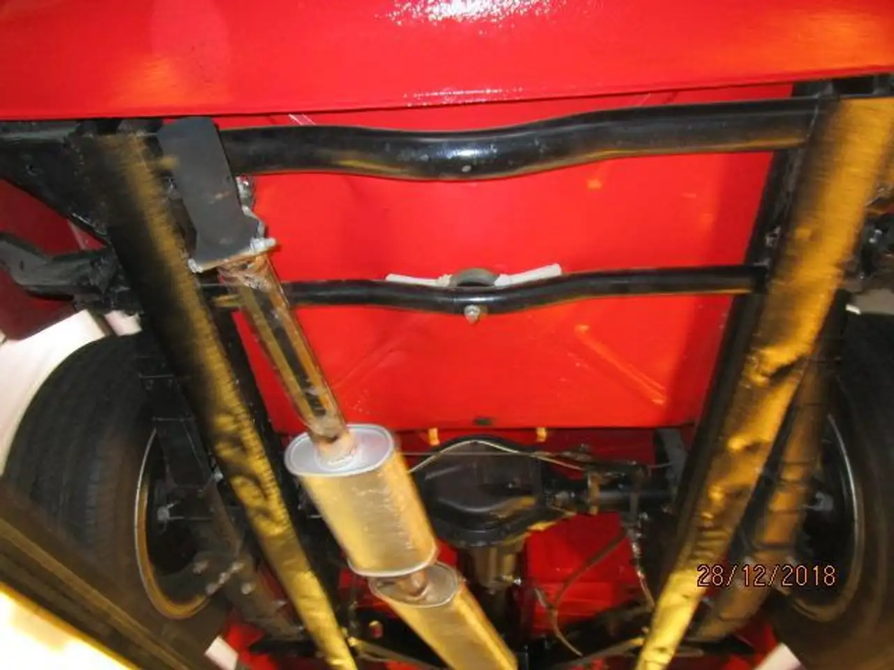 Triumph TR4 Body off gerestaureerd in nieuw staat., foto 12
