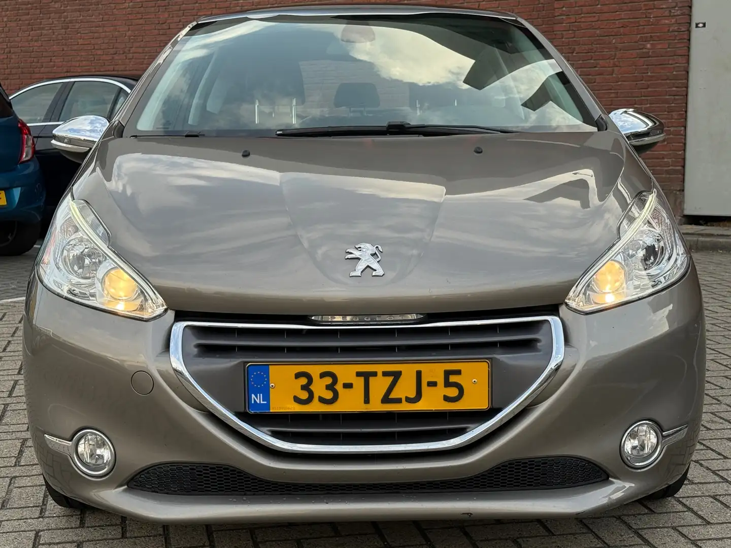 Peugeot 208 1.6 VTi Allure|PANNO|LEDER|NAVI|CRUISE|FULL Gris - 2