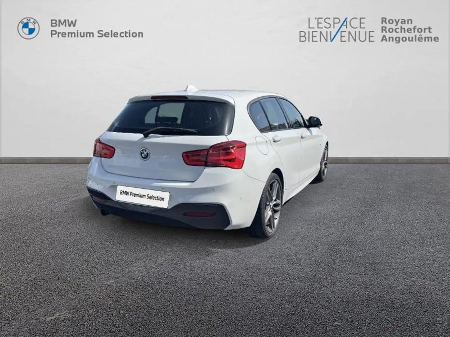 BMW 118 118iA 136ch M Sport 5p Blanc - 2