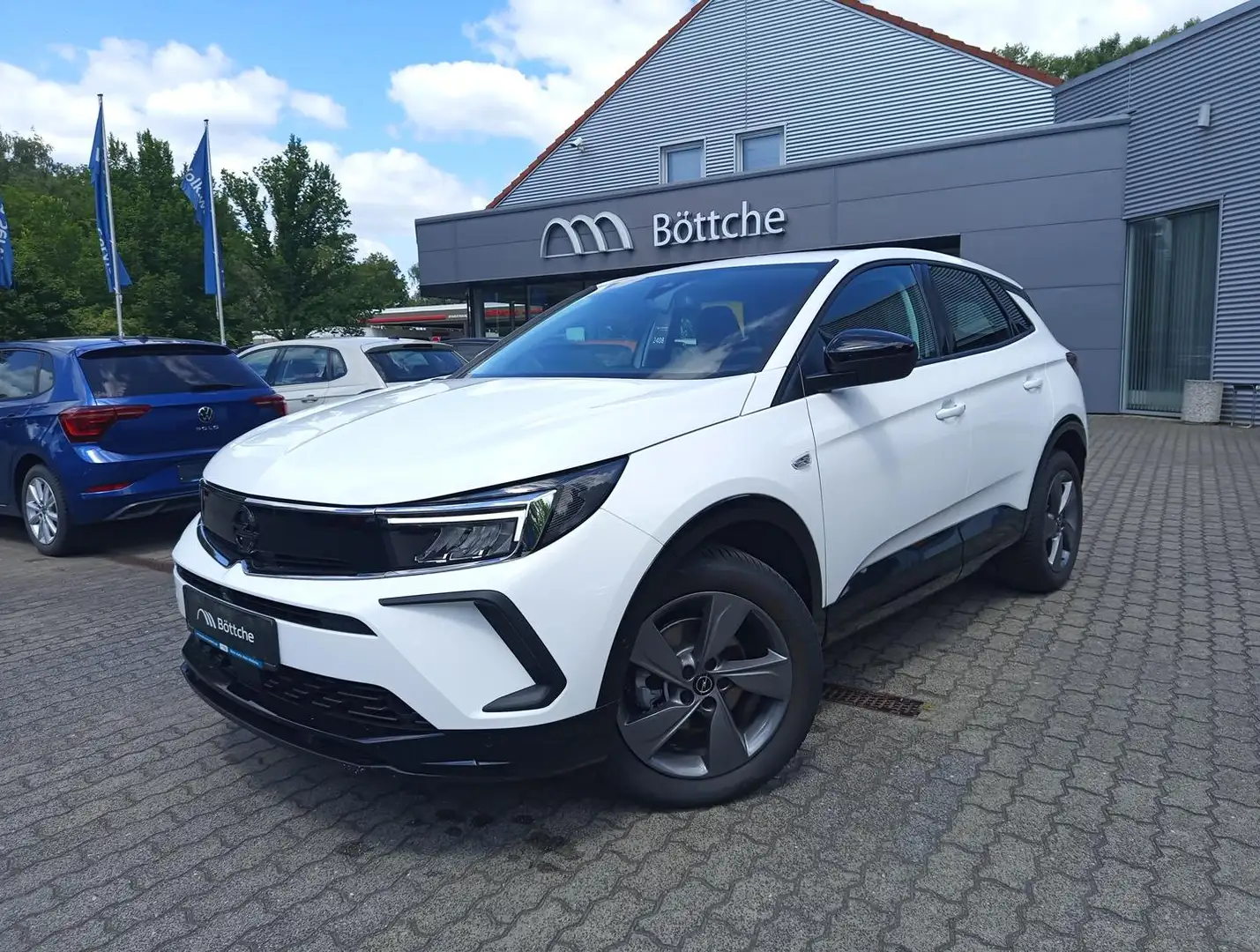 Opel Grandland 1.2 GS Line AT/Allw/AHK/LED/Navi/Shz/180°Kamera/Kl Weiß - 2