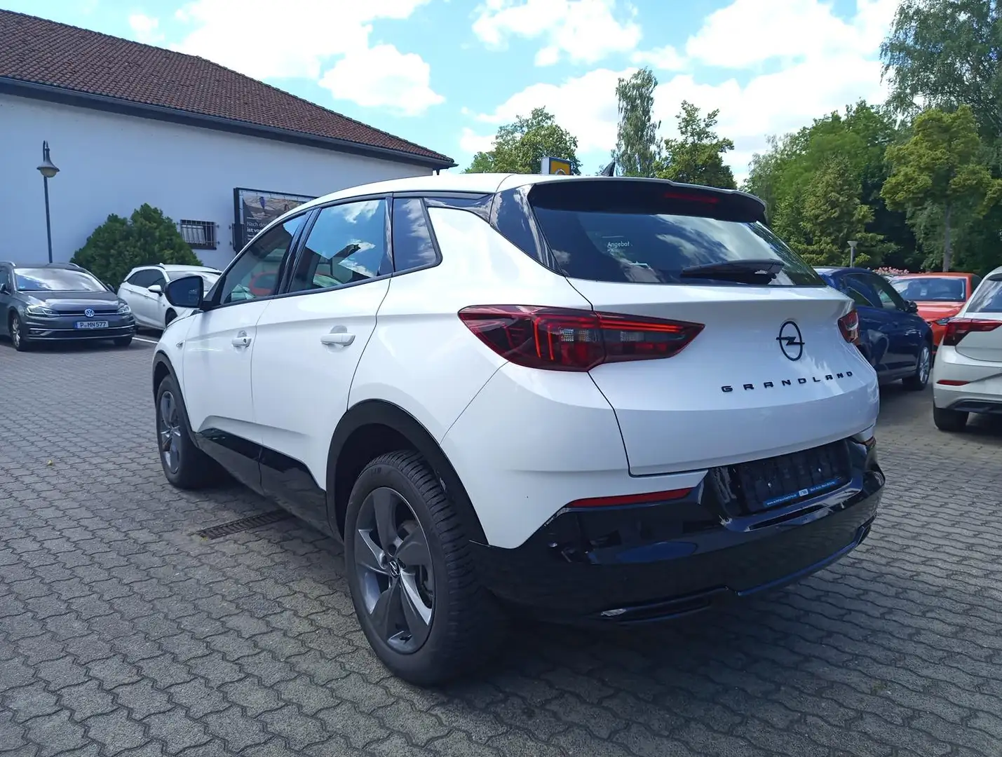 Opel Grandland GS Line Metallic SHZ LHZ AHK ALLWETTER Weiß - 2