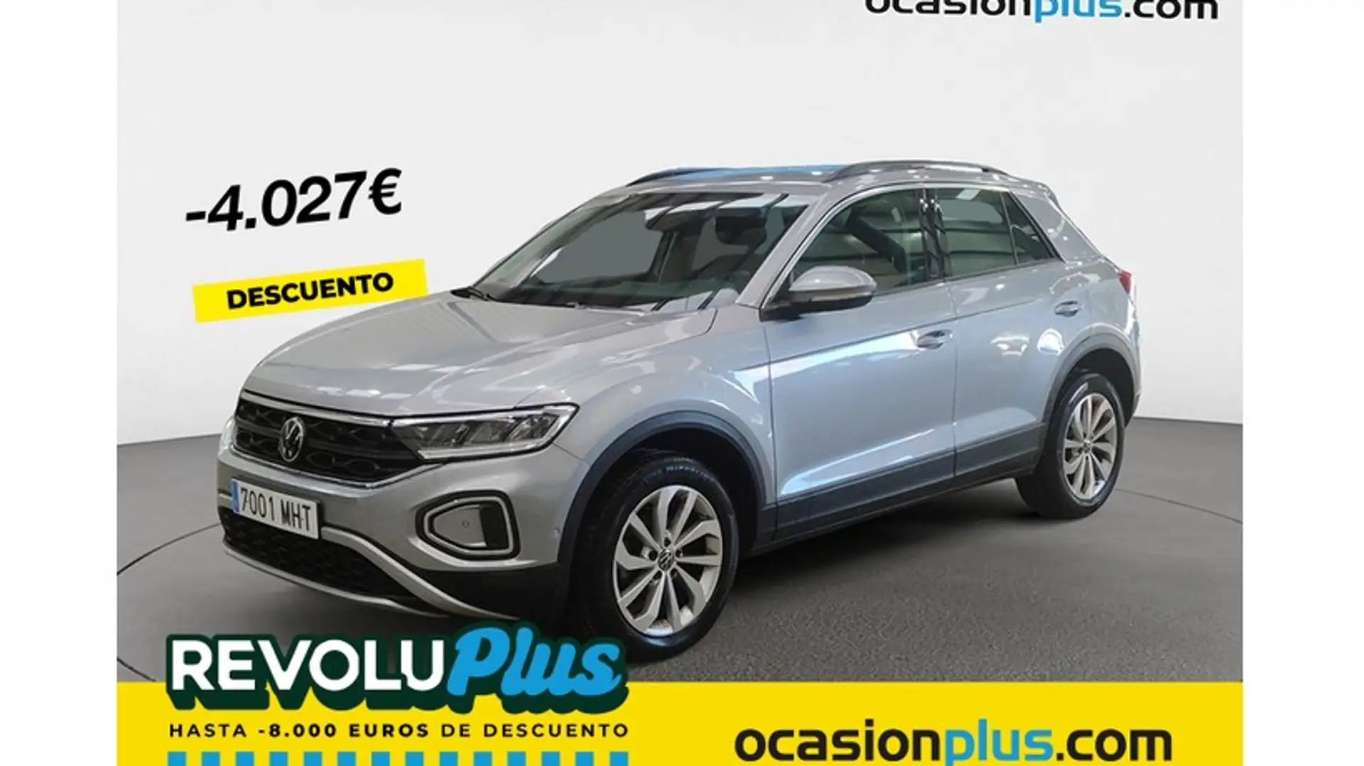 Volkswagen T-Roc 1.5 TSI Life DSG7 Plateado - 1