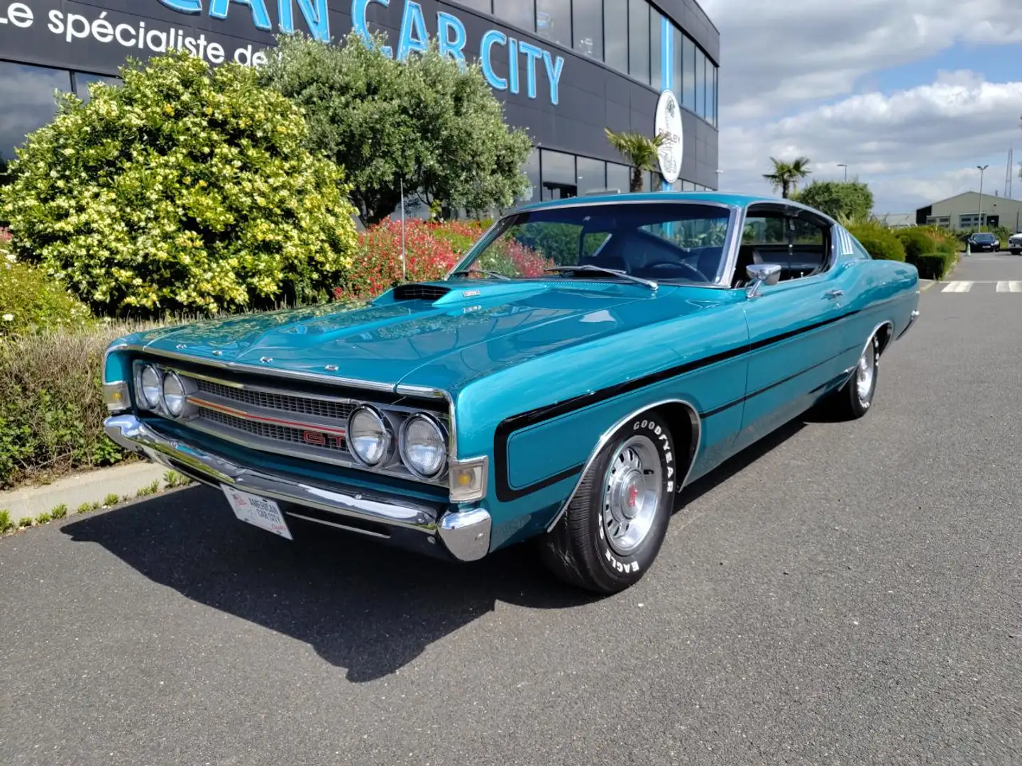 Ford Torino véritable TORINO GT351 FASTBACK Blau - 1