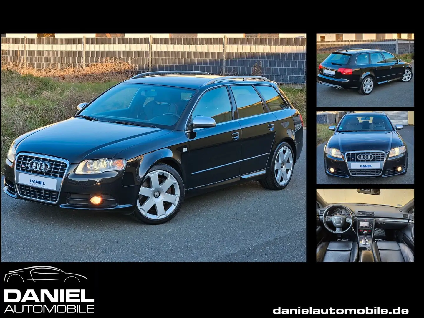 Audi S4 Avant 4.2 quattro 1.HAND+LEDER+XENON+NAVI+ALU Fekete - 1