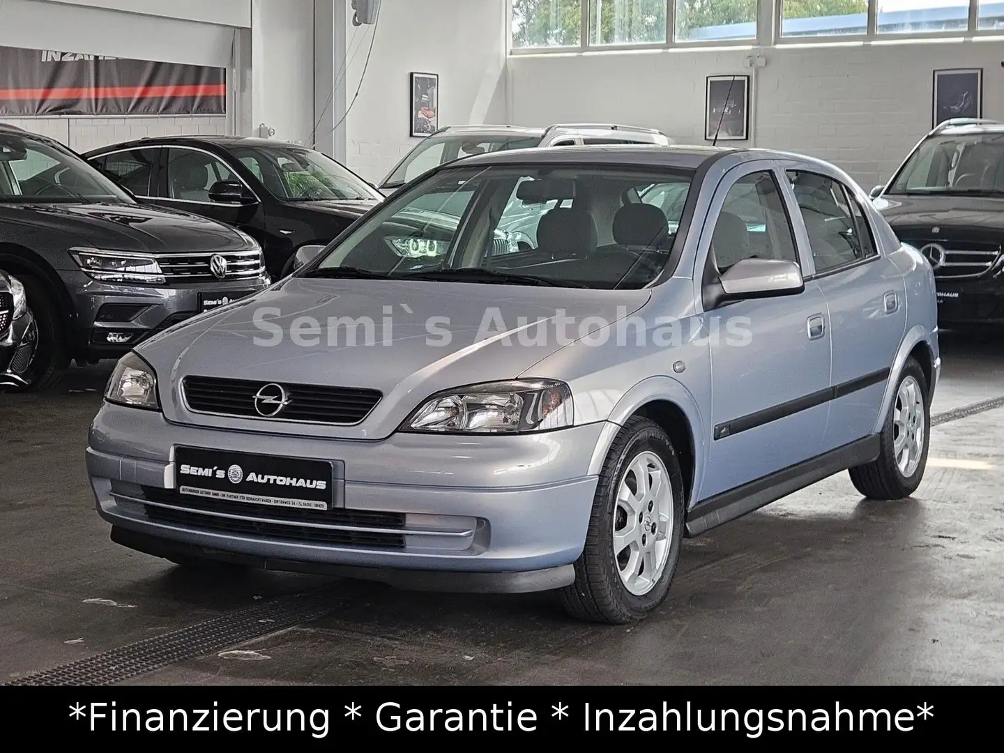 Opel Astra 1.6 Selection|1.Hand|Klima|Tüv-Neu Silber - 1