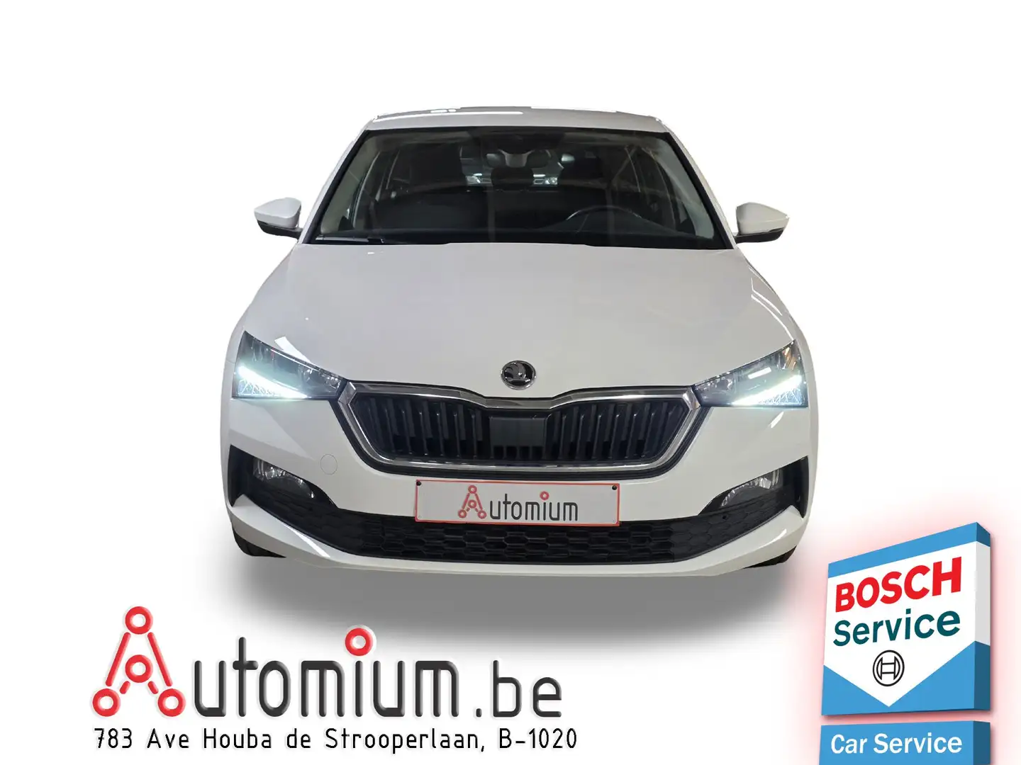 Skoda Scala Scala 1.0 TSI Ambition DSG 254€x72m Weiß - 2