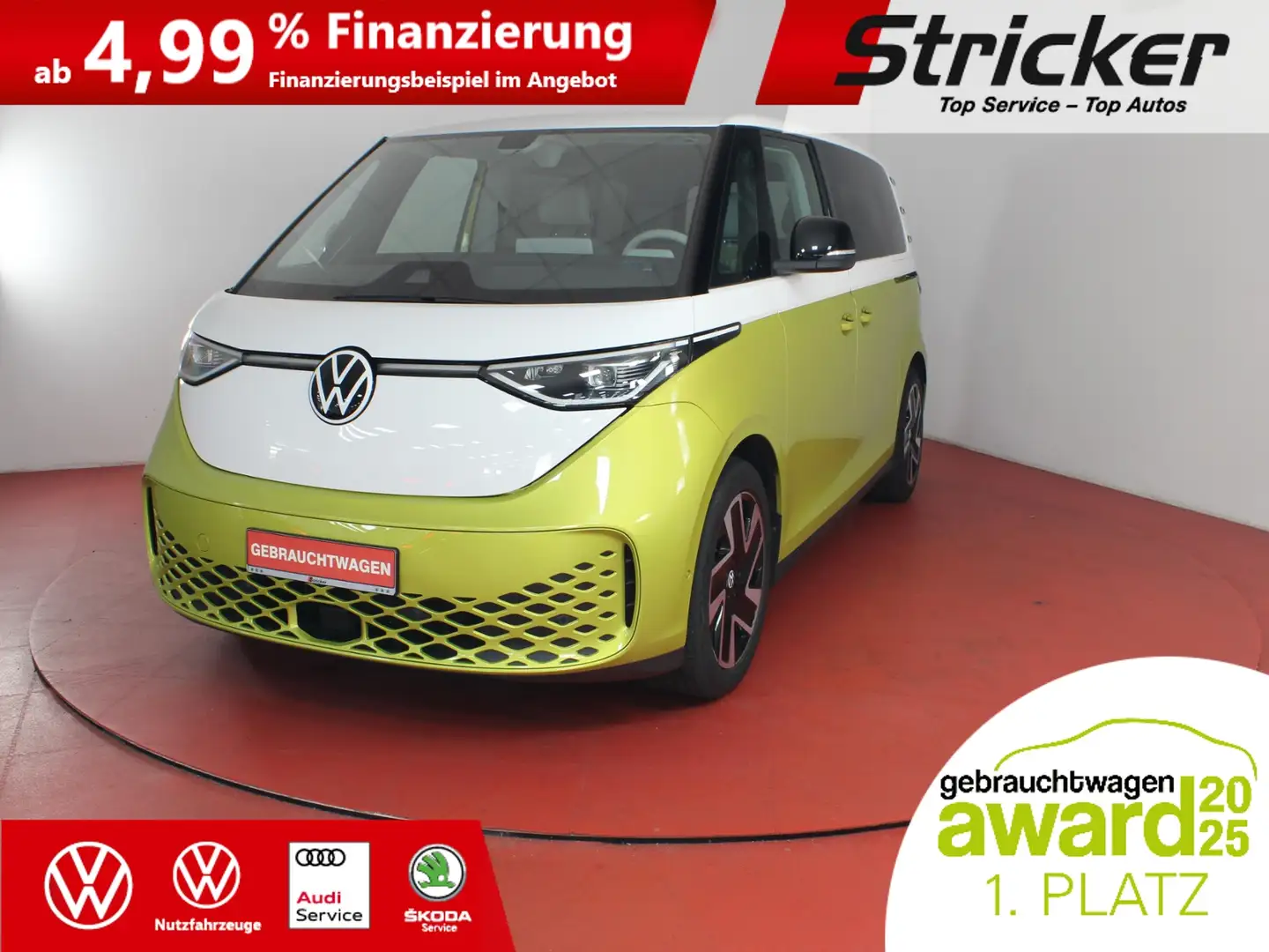 Volkswagen ID. Buzz Pro 150/77 487,-ohne Anzahlung IQ.Light ACC Weiß - 2