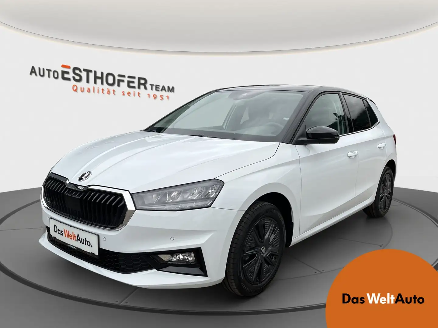 Skoda Fabia Selection TSI Blanc - 1