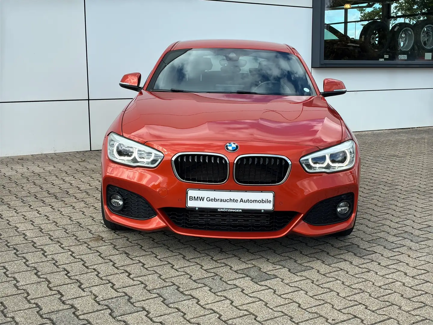 BMW 120 d xDrive 5-trg M Sport NAVI+LED+AUT+RFK+HIFI+ Orange - 2
