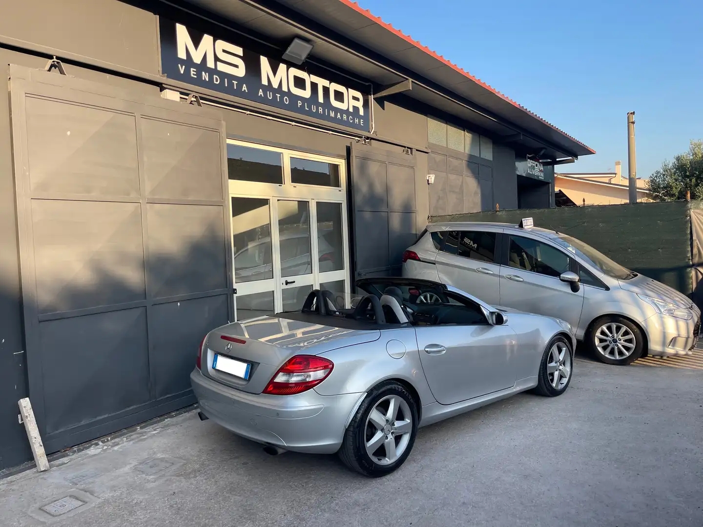 Mercedes-Benz SLK 200 Kompressor Automatico Gris - 2
