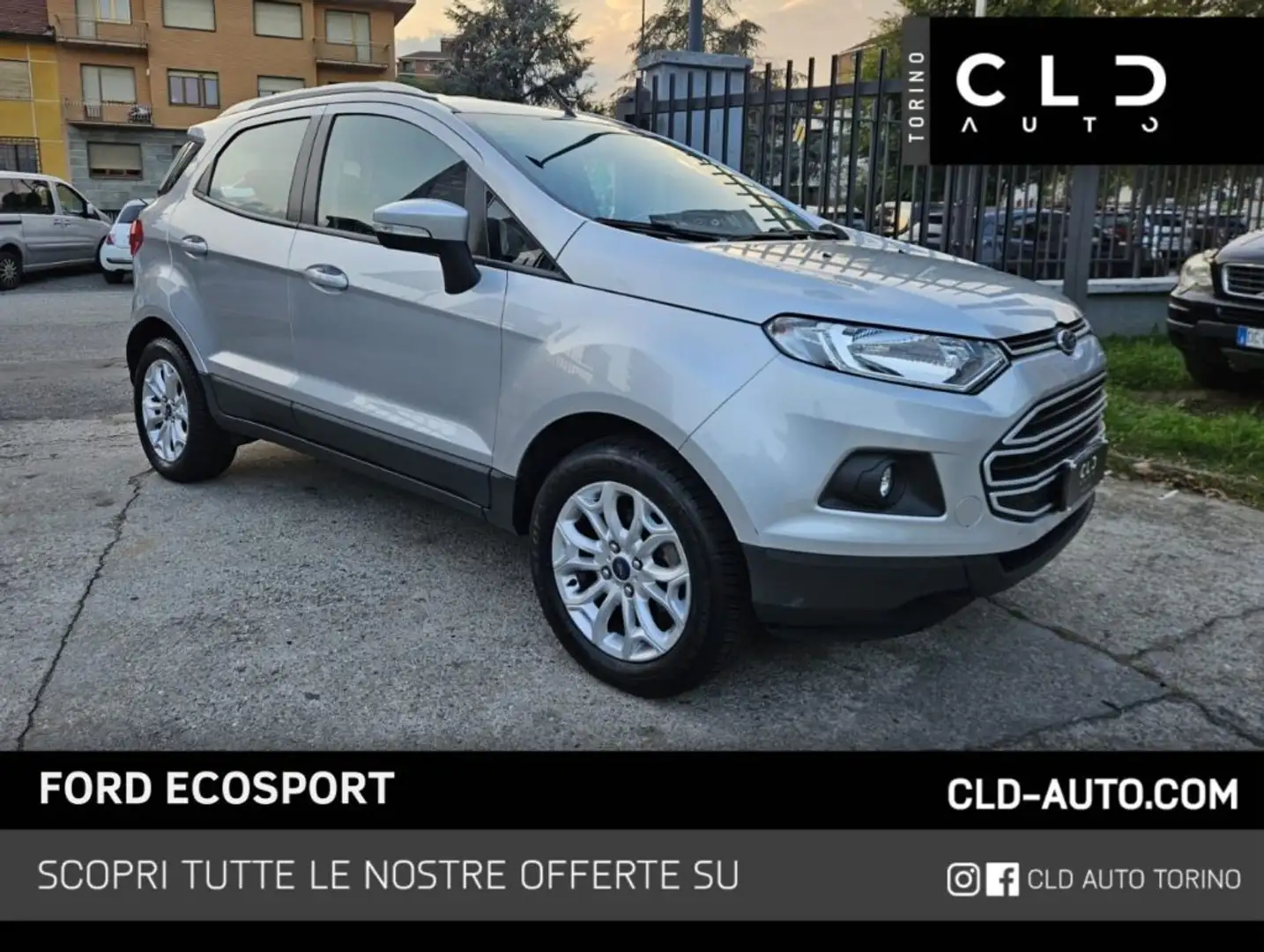 Ford EcoSport 1.0 EcoBoost 125 CV Grigio - 1