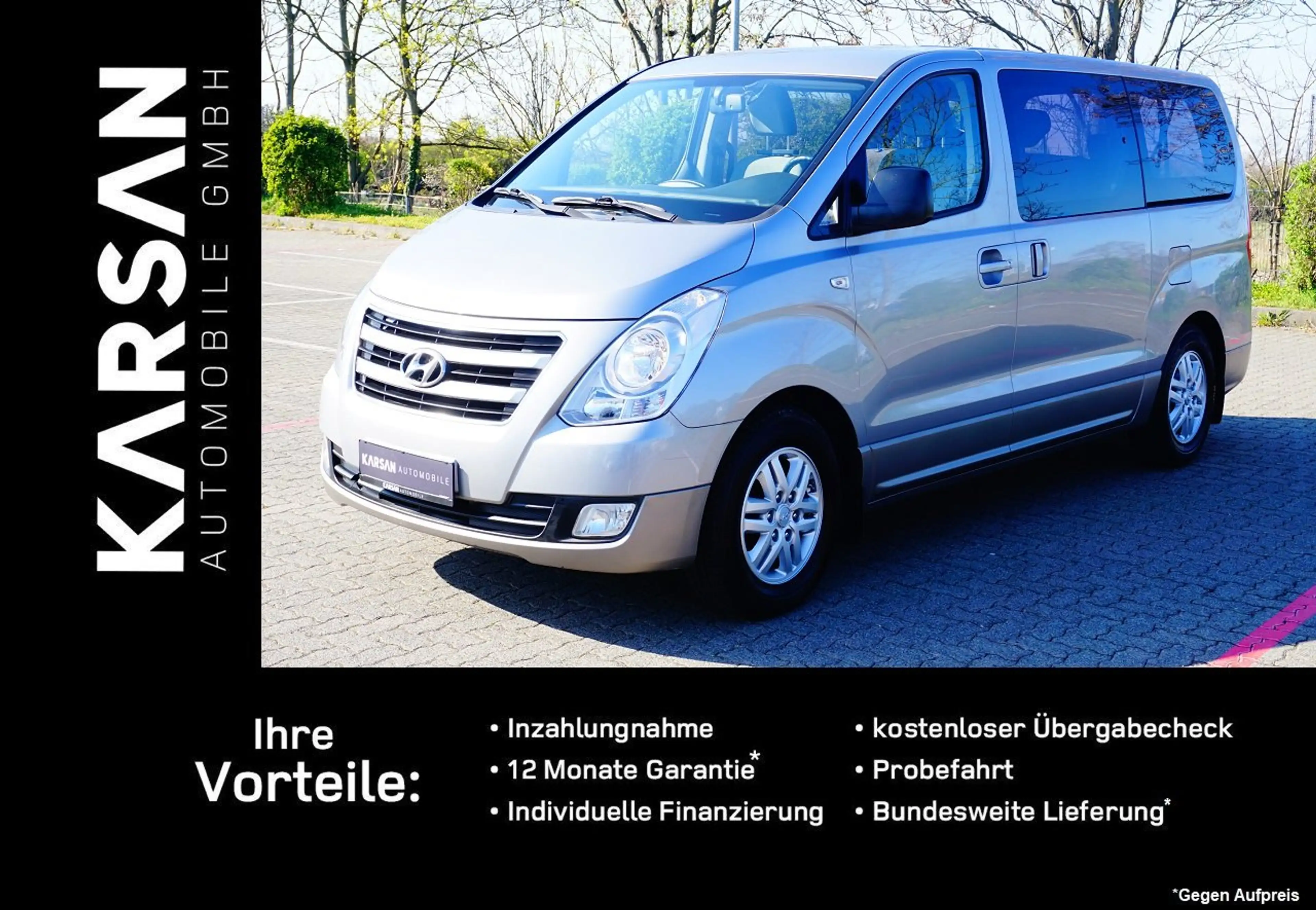 Hyundai H-1 PDC/8xSITZER/SHZ/R.KAMERA/KLIMA/AHK/USB