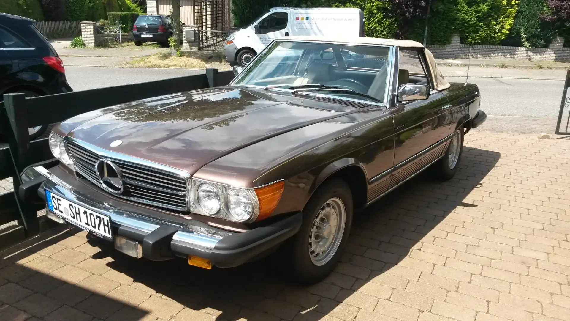 Mercedes-Benz SL 380 Cabrio Marrón - 2