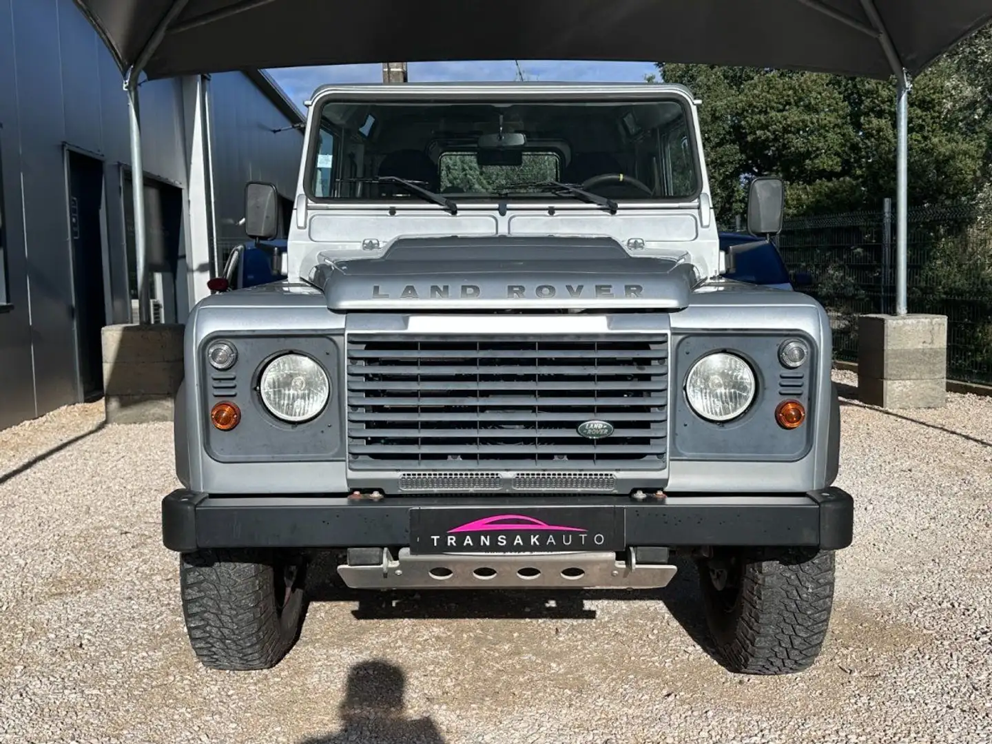 Land Rover Defender 90 HARD TOP S 2 Places / 1ère Main / Origine France / Clim / Sièges Chauffants / Pare-Brise Chauffant Gris - 2