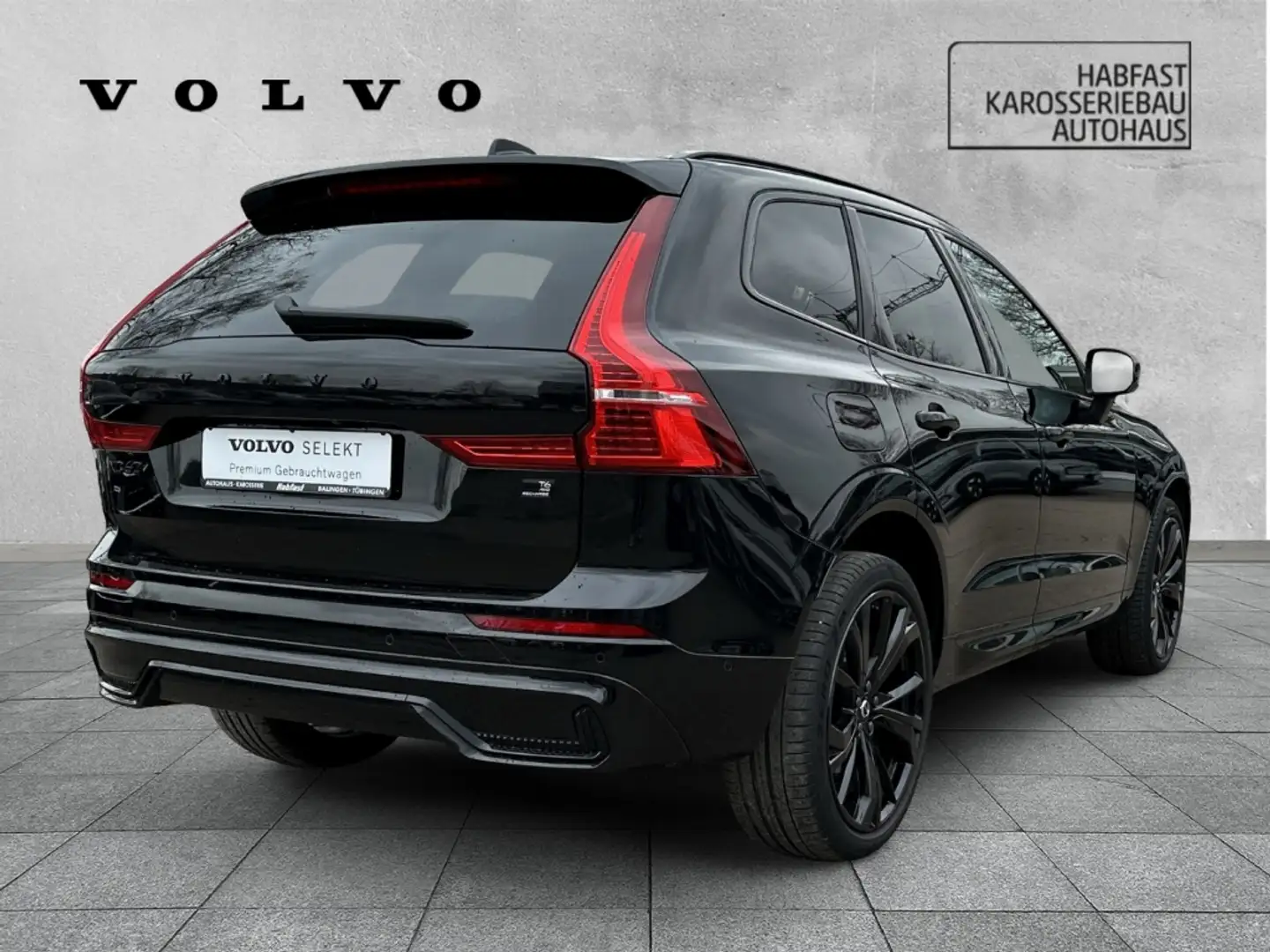 Volvo XC60 Recharge T6 Plus Black Edition AHK ACC Nero - 2