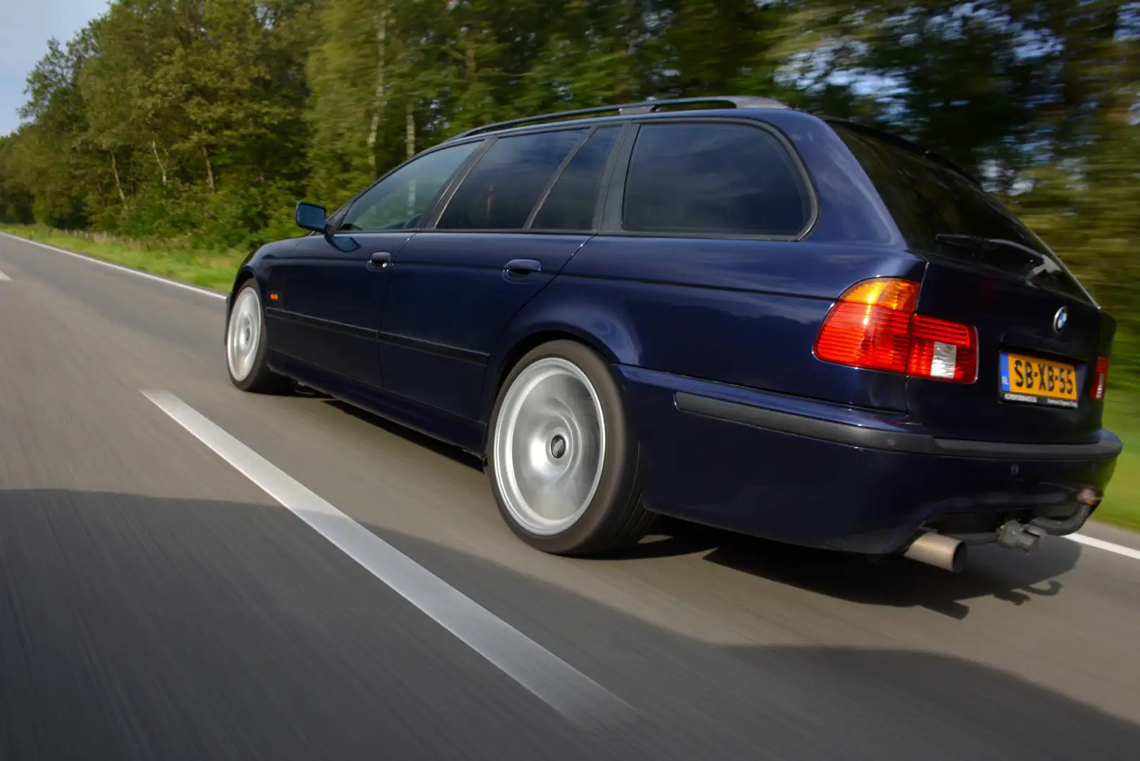 BMW 528 Turbo 476HP ZF 8-speed automatic Modrá - 2