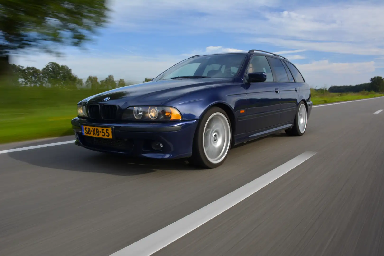 BMW 528 Turbo 476HP ZF 8-speed automatic Modrá - 1