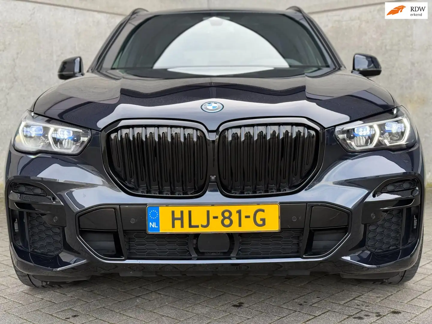 BMW X5 XDrive45e, M-Sport, PANO, HEAD-UP, ACHTERASSTURING Negro - 1