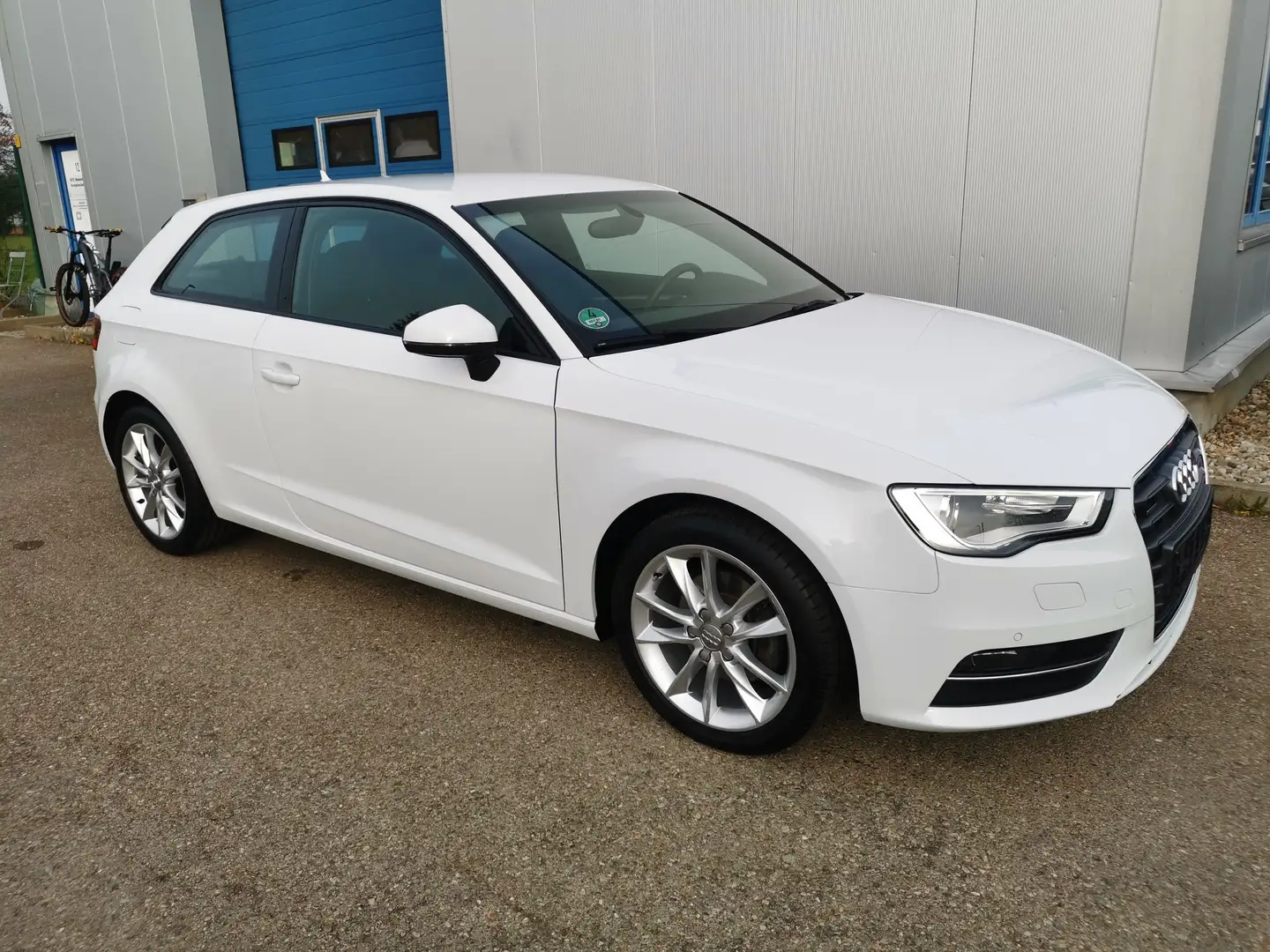 Audi A3 ambition quattro navi xenon Weiß - 1