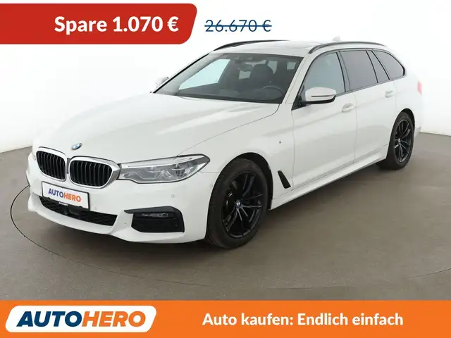 2019 BMW 5 Series in White for sale