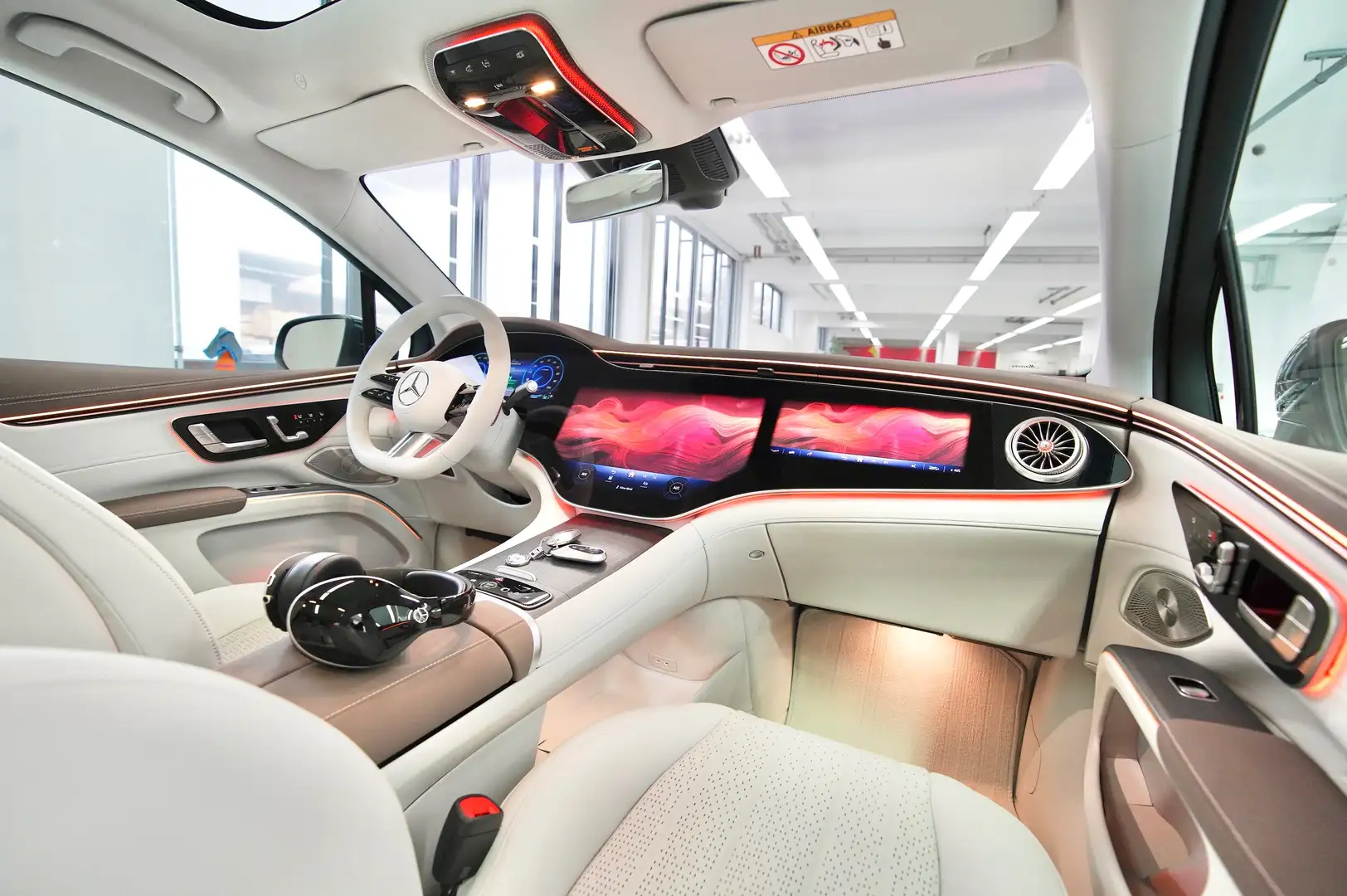 Mercedes-Benz EQS SUV EQS 450 4Matic SUV !M.2025/118 kWh! AMG PREMIUM + Noir - 1