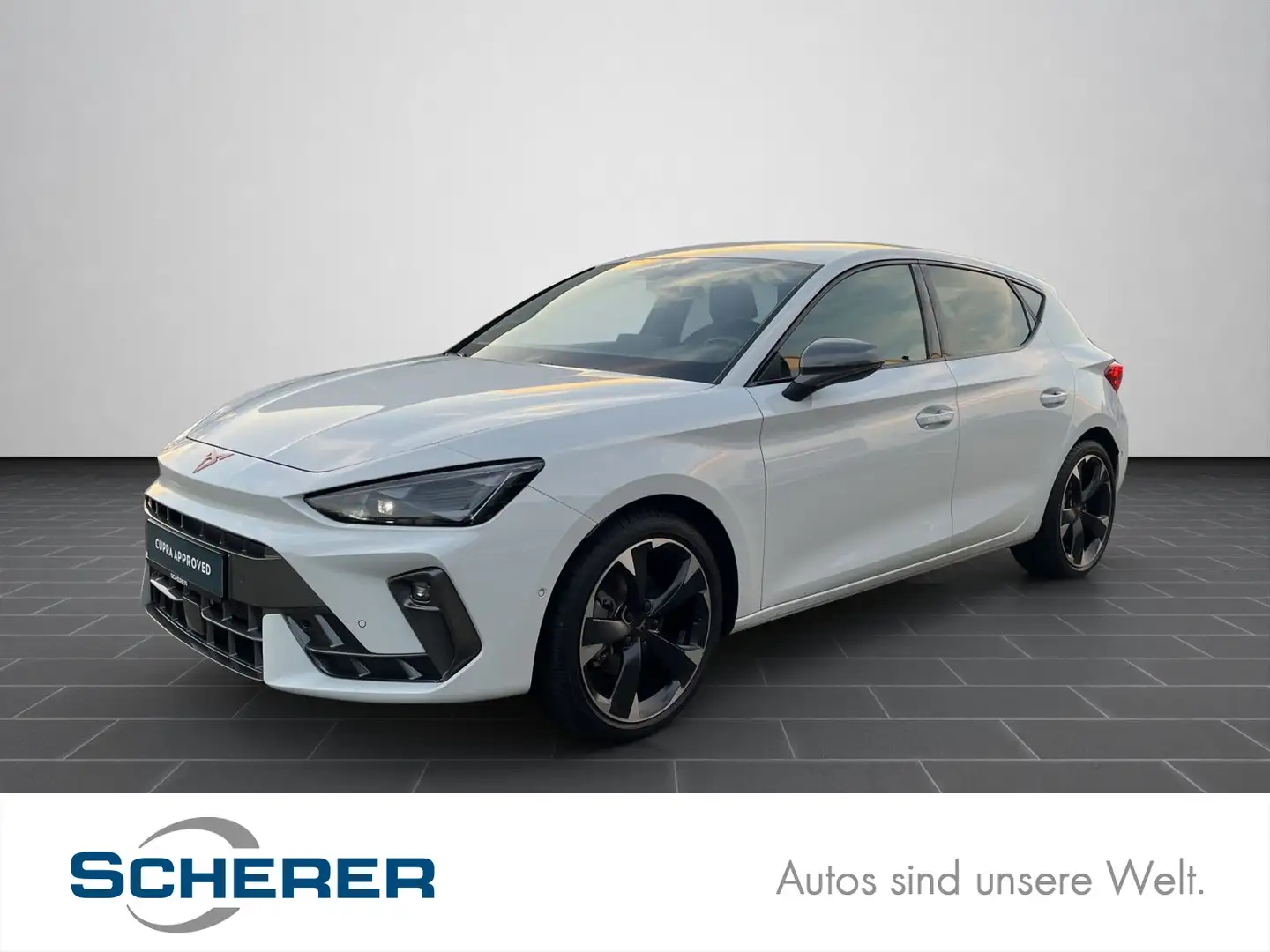 CUPRA Leon 1,5 TSI DSG NAVI/LED/Spurhalteassistent/u.v Weiß - 1