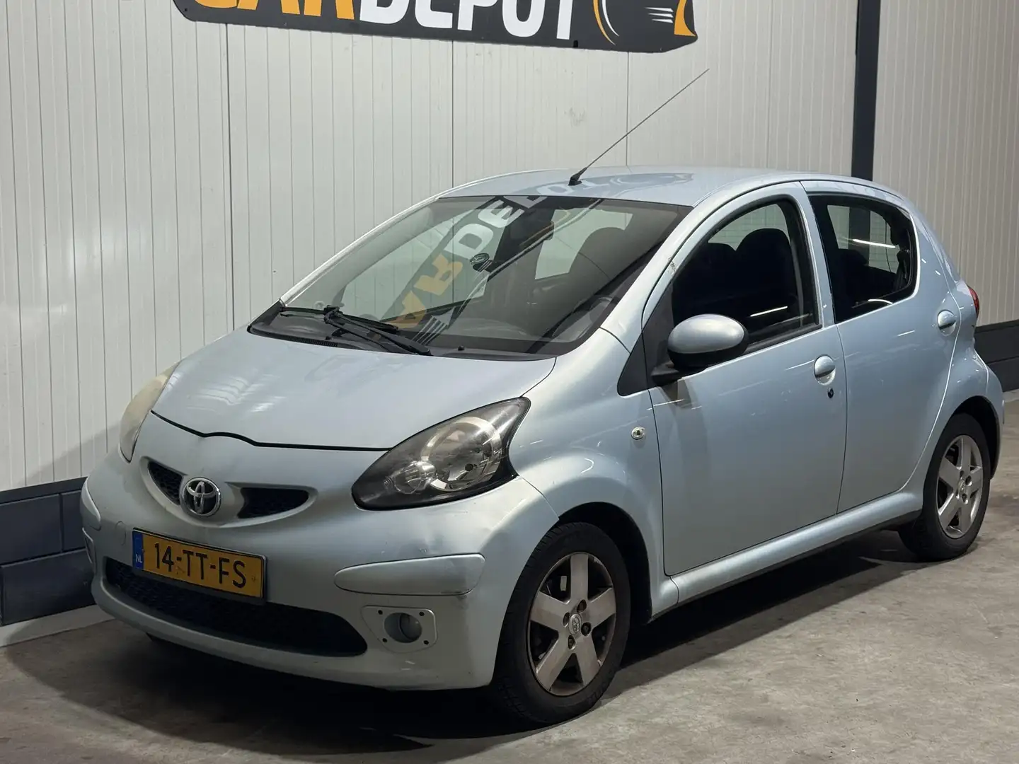Toyota Aygo 1.0-12V Sport Nette wagen Airco el. ramen Blau - 1