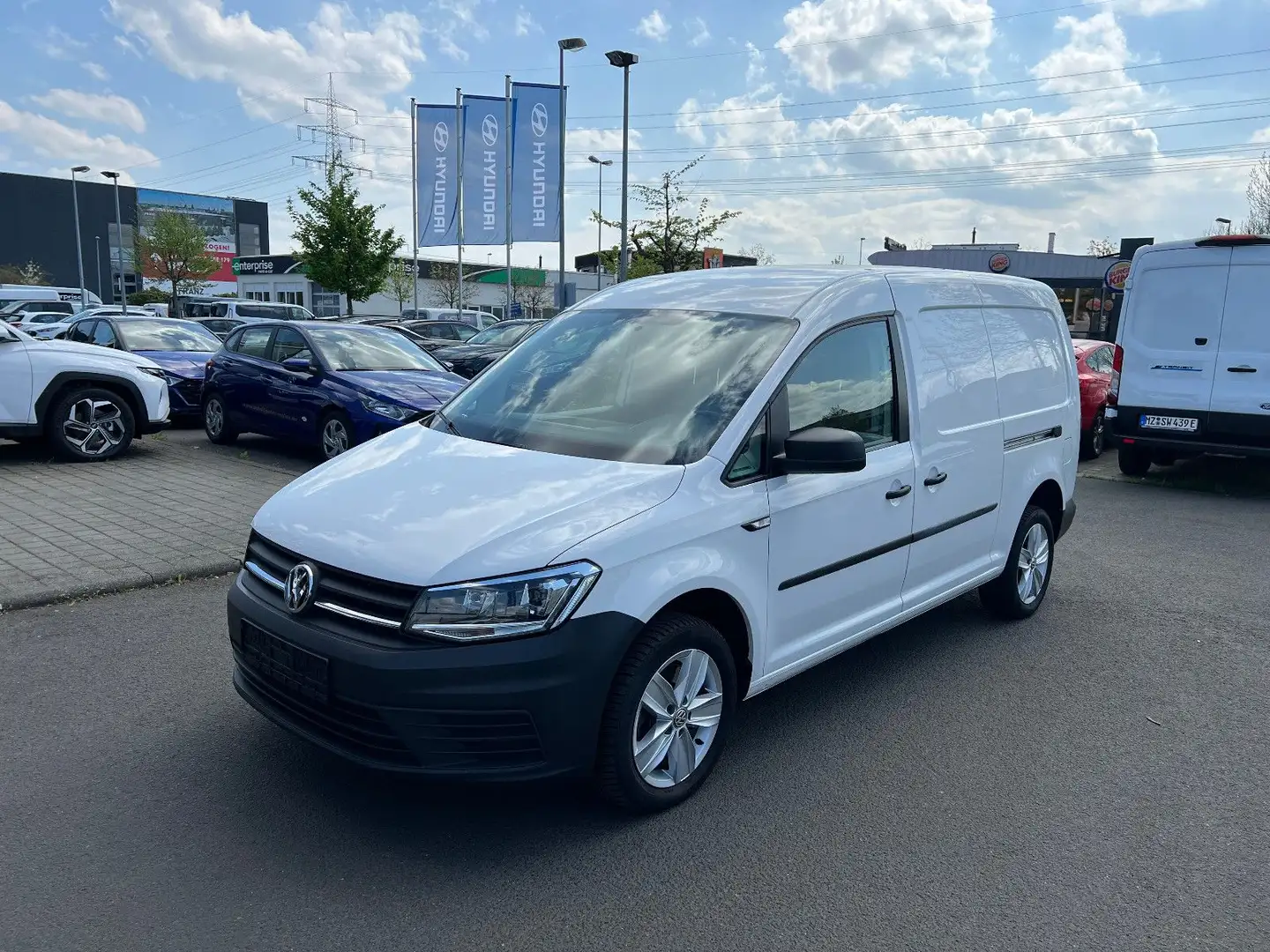 Volkswagen Caddy Maxi 2.0TDI *DSG*Klima*Xenon*1.Hand Blanc - 1