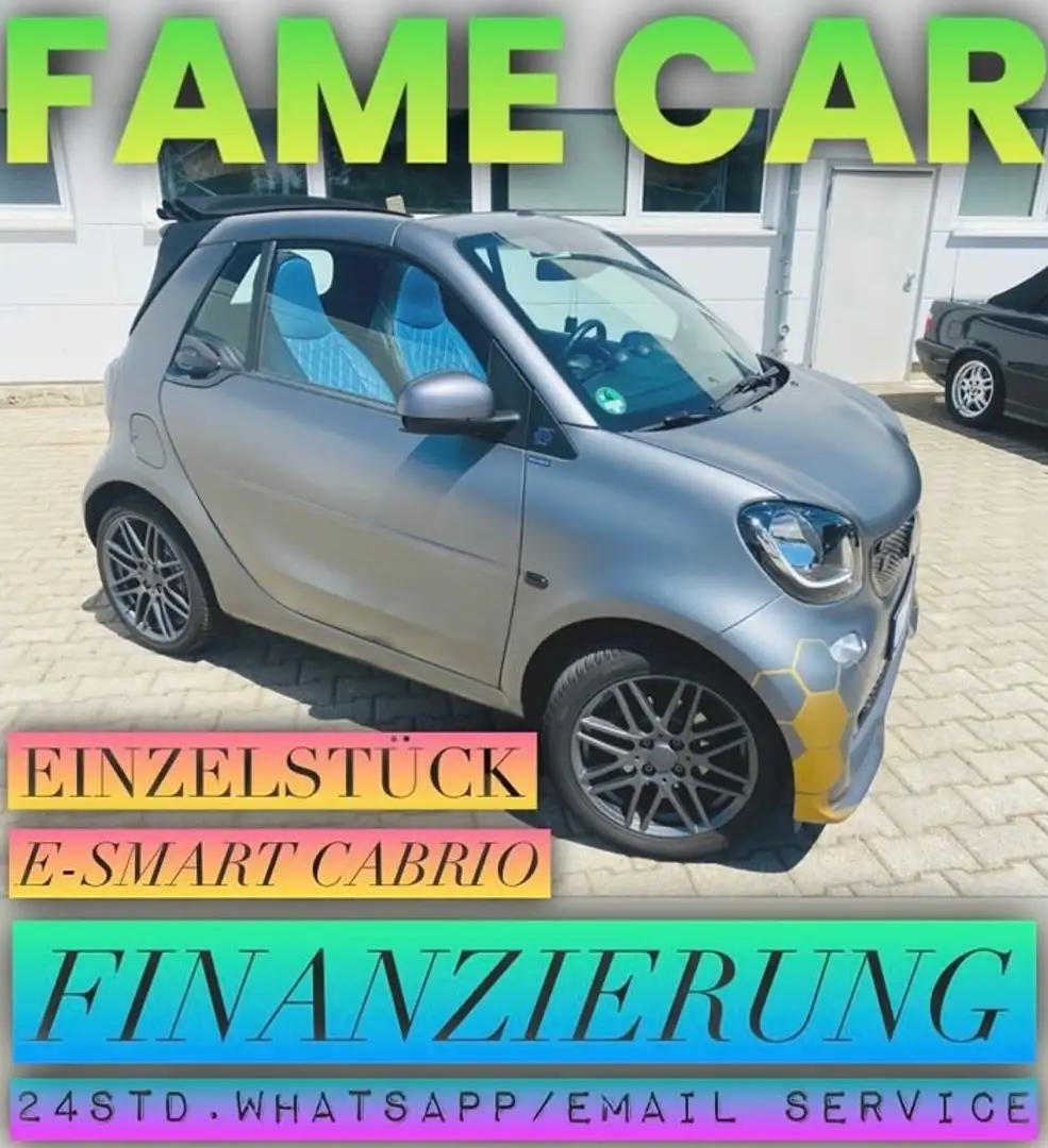 smart forTwo - EQ Cabrio Brabus - EINZELSTÜCK - FINANZIERUNG Grau - 1