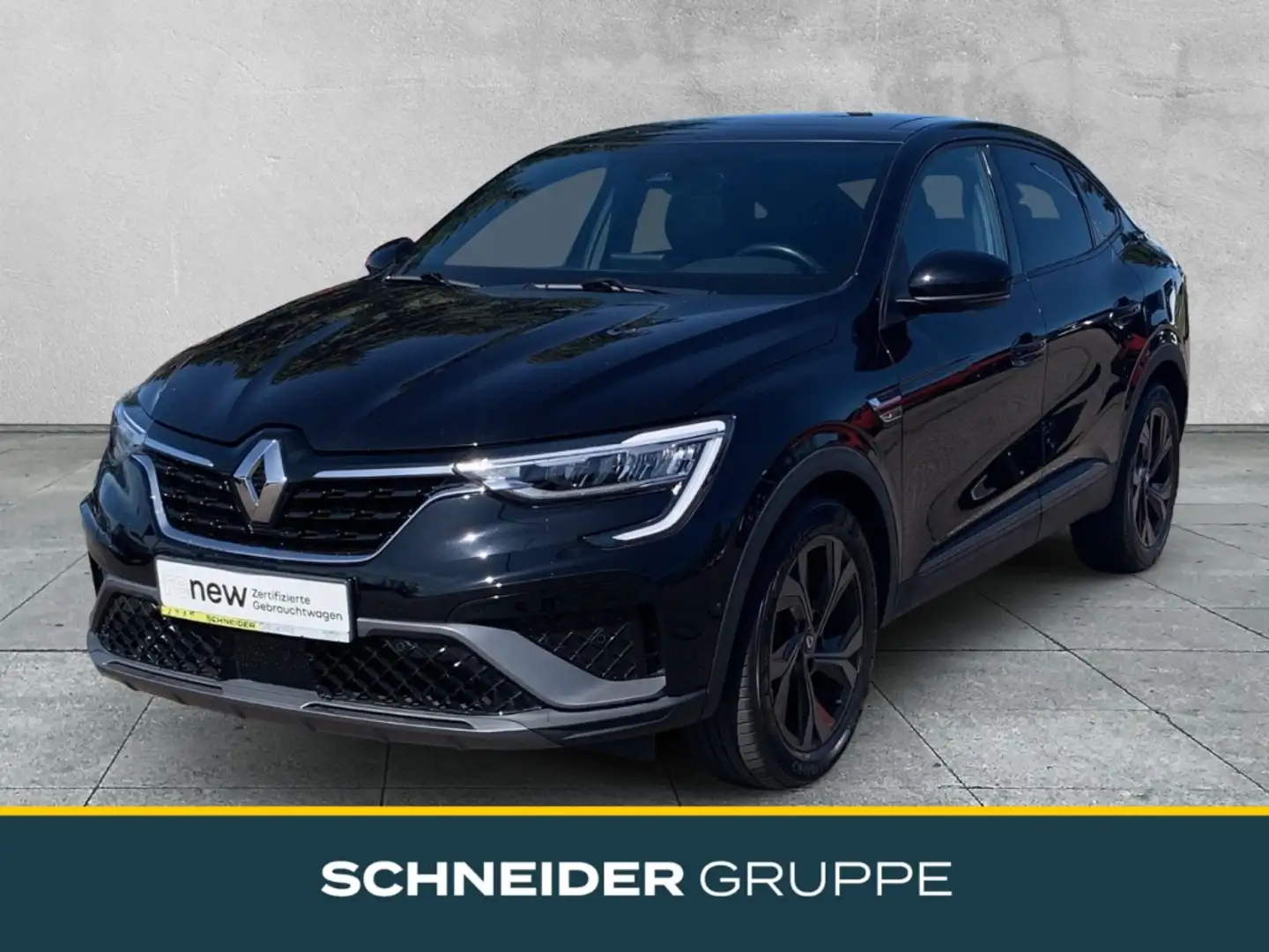 Renault Arkana R.S. LINE TCe 160 EDC SHZ+KAMERA+KLIMA Zwart - 1