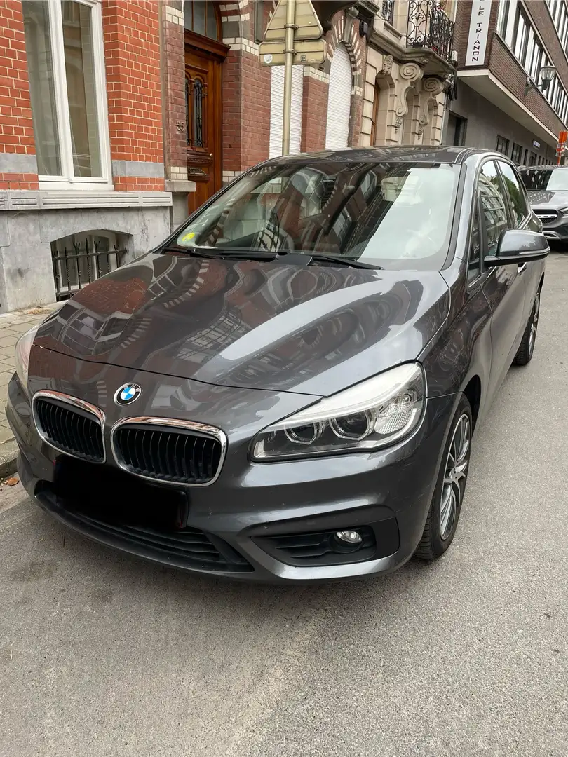 BMW 218 Active Tourer 218d 150 ch Business A Gris - 2