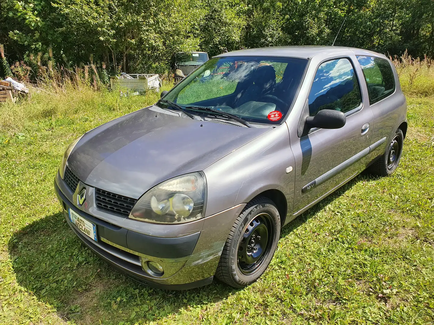 Renault Clio Clio 3p 1.2 16v Dynamique Grigio - 1