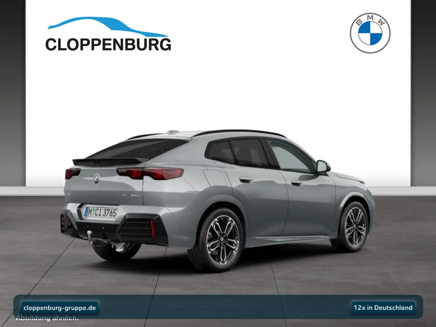 BMW X2 sDrive20d Head-Up+AHK+Navi+ACC+SHZ+KeyGO+HiFi Grau - 2