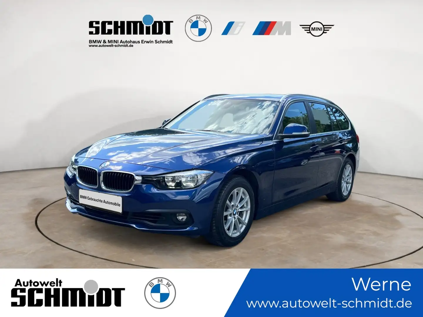 BMW 318 i Touring + 1.HAND + GARANTIE Blauw - 1