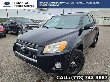 Black 2012 Toyota RAV4 SUV / Crossover Four-Wheel Drive 5-Speed Automatic