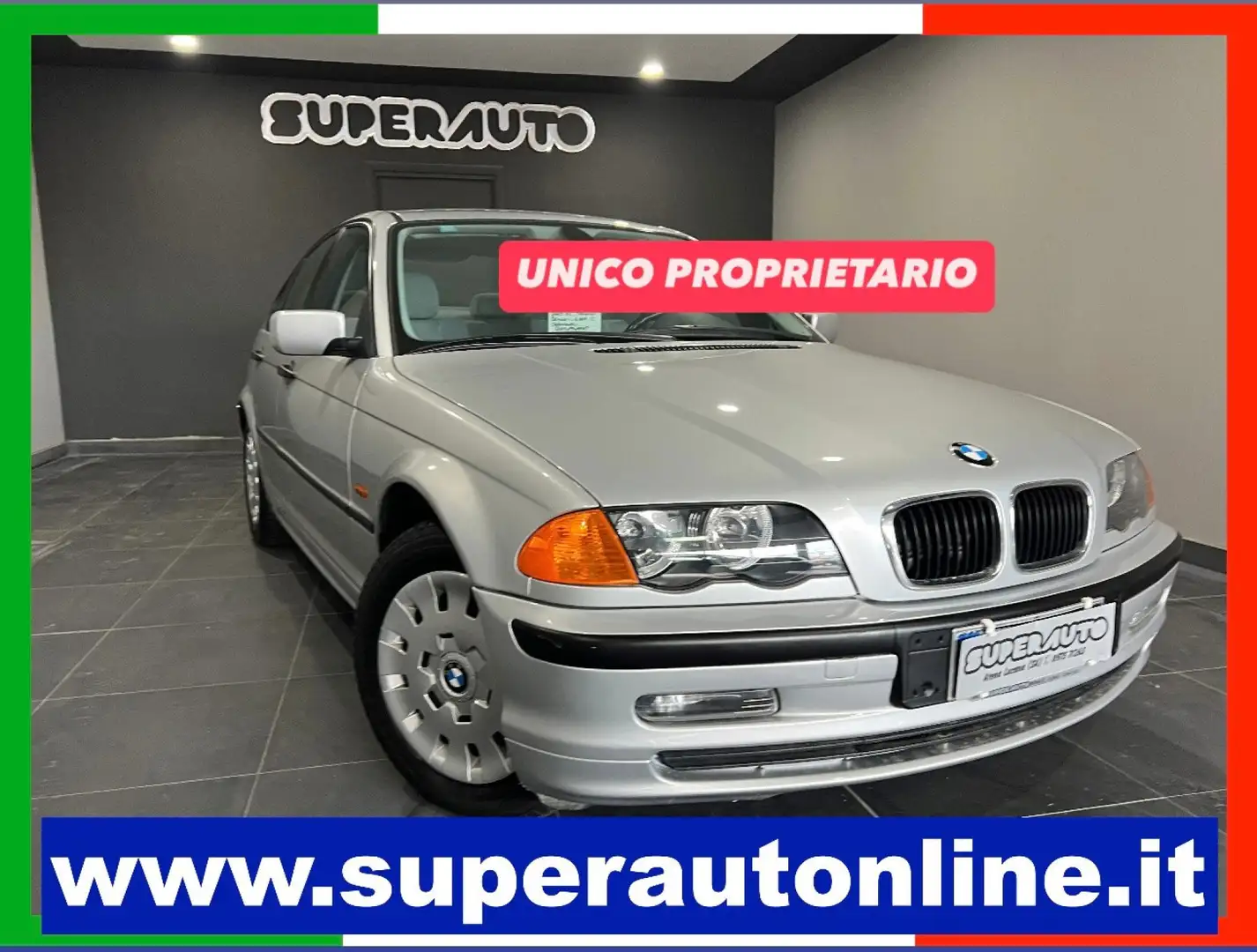 BMW 318 i cat 4 porte E46 UNICO PROPR. KM 102.000 Argintiu - 1