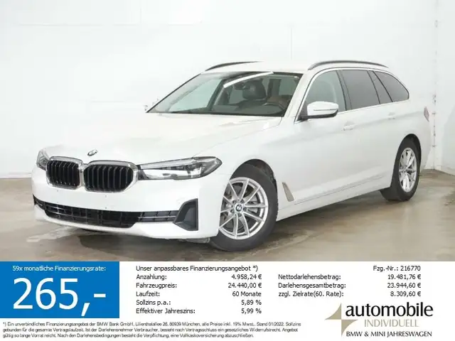 Bmw 520 d Touring LiveCockPro DAB Klimaauto. Sitzheiz
