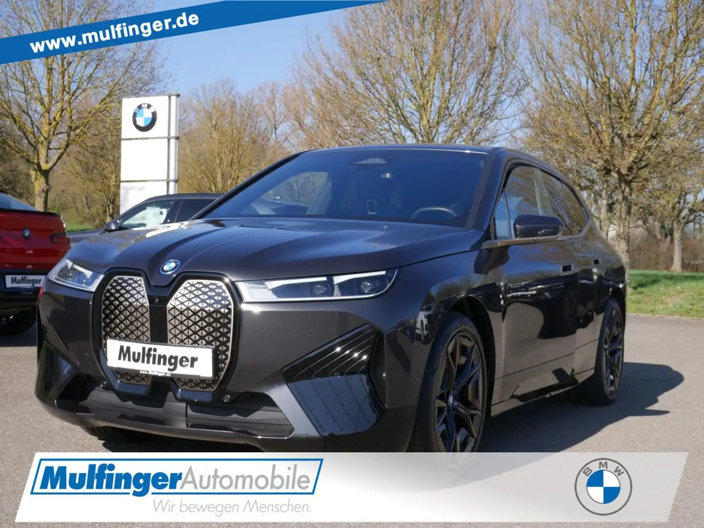 BMW iX x40 Sport HUD ACC SurView Sitzbel.SoftCl.22" Grau - 1