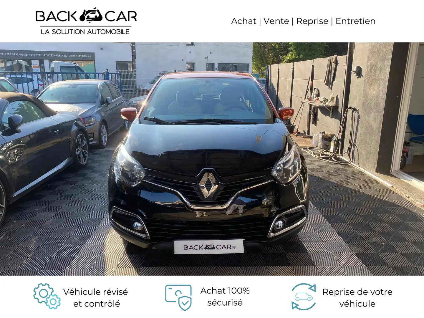 Renault Captur TCe 90 Energy S\u0026amp;S eco2 Zen Noir - 2